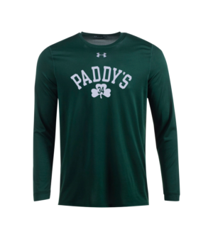 Paddy's Under Armour Green Long Sleeve Tshirt